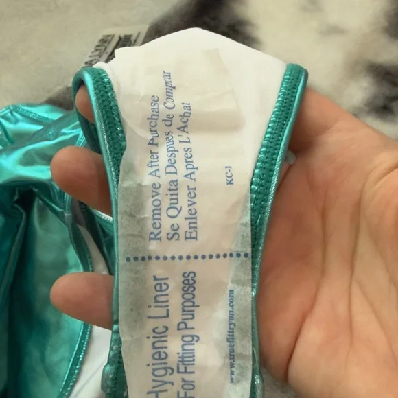 Nia Lynn by Nicole Williams English x Sports Illustrated Swimsuit Turquoise - Picture 8 of 9